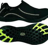 Mens Breathable Mesh Drainage Quick Drying Slip On Aqua Water Shoe