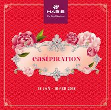 Currently, habib jewel carries a wide array of jewellery, including a line for engagement, anniversaries, and weddings. Habib Eastpiration 2018 Campaign