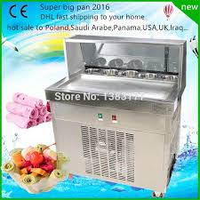 Free Air Ship To Your Home Ce Full Stainless Steel One Pan Flat Ice Cream Maker Fry Yoghourt Fried Ice Cream Fried Ice Cream Machine Ice Roll Ice Cream Machine