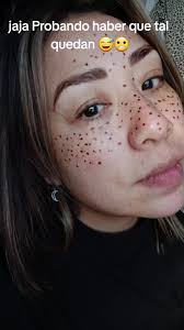 Pecas con henna .Primer intento 😅🫸🫷