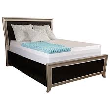 Simmons Beautyrest Simmons Curv 4inch Sculpted Gel Memory Foam Mattress Topper With Polysilk Cover Memory Foam Mattress Topper Memory Foam Topper Foam Mattress