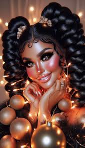 ai enhanced winter scene photo