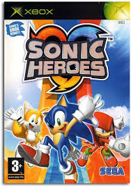 Sonic Heroes Poster Xbox Game Cover Artwork Wall Picture Print A2 A3 A4 A6 Sizes Juegos De Consolas Juegos Pc Sonic
