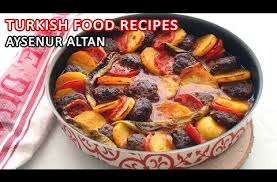 turkish meatball and potato recipe with tomato sauce easy and delicious aysenur altan youtub turkish recipes meatballs and potatoes recipe tomato recipes