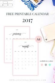 Además podrás configurar eventos especiales a lo. Free 2017 Printable Calendar Lipstick And Pixels Calendarios Imprimibles Calendario 2017 Para Imprimir Calendario Imprimible
