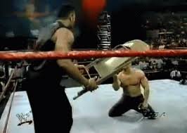 (right) share a laugh at forward operating base (fob) loyalty, beladiyat, eastern baghdad, on dec. Nasty Steel Chair Shot To Brock Lesnar S Face Sherdog Forums Ufc Mma Boxing Discussion