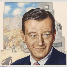 Get Art Reproductions Pop Art John Wayne by Boris Chaliapin (Inspired By)