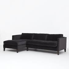 Dunham Down Filled 2 Piece Chaise Sectional Box Cushion West Elm Sectional White Swivel Chairs Furniture
