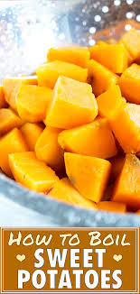 How To Boil Sweet Potatoes Whole Or Cubed Evolving Table Recipe Boiling Sweet Potatoes Boiled Sweet Potato Recipes Sweet Potato