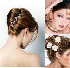 From pixie cut to shoulder length, these wedding hairstyles for short hair from real weddings are our favorites. Indian Wedding Party Hairstyles For Long Hair Short Haircutstyles Hairstyles For Wedding Party