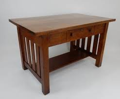 Antique Large Mission Arts And Crafts Oak Library Table Desk 48 Inches Mission Library Table Desk Library Table Table