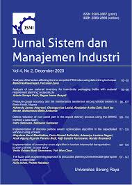 Episode sebelumnya #389 episode selanjutnya. Vol 4 No 2 2020 Jurnal Sistem Dan Manajemen Industri