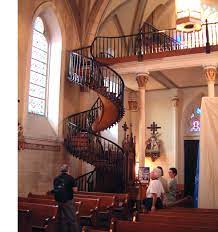 Miracle Staircase In Santa Fe Loretto Chapel Staircase New Mexico Homes