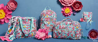 Ending today at 7:06pm pdt 1h 3m. There S A New Floral Filled Disney X Vera Bradley Collection And You Can Shop It Online Allears Net