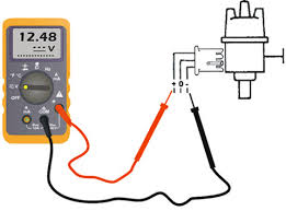 That graphic (12 volt ignition coil wiring diagram how to wire a coil to points with ignition coil condenser wiring diagram) previously mentioned is usually labelled using: Ignition System With Hall Effect Sender