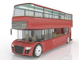 Double Decker Bus Free 3d Model Vehiculos