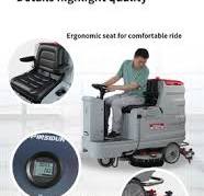 Custom Commercial Auto Scrubber Autonomous Floor Cleaner Sweeper