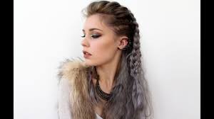 You must be mistaking this style for girls and not for men. Vikings Lagertha Inspired Hair Tutorial Youtube