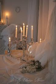 Candles Vignette So Dreamy Looking 3 Vintage House Candle Decor Romantic Bedroom