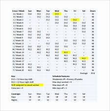 3 crew 12 hour shift schedule. 12 Hour Shift Schedule Template Unique 17 Rotating Rotation Shift Schedule Templates Doc Employee Handbook Template Schedule Template Schedule Templates