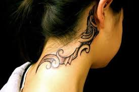Tribal Neck Tattoo Neck Tattoo Tribal Neck Tattoos Neck Tattoos Women