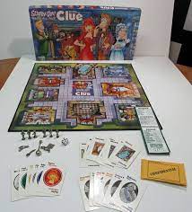 Parker Brothers 2002 Scooby Doo Clue Board Game 100 Complete Hasbro For Sale Online Ebay Scooby Doo Games Game Card Design Board Games