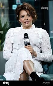 New York, USA. 6 May, 2019. Carmen Ejogo at the BUILD Series with Carmen  Ejogo, discussing the HBO series 