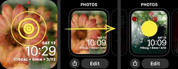 All watch faces that are using a photo background are showing a digital clock, not an analog clock. How To Change The Background On Your Apple Watch