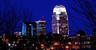 Winston Salem Skyline Winston Salem Pictures Winston Salem North Carolina