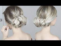 Easiest Updo Ever Super Simple Perfect For Long Medium Shoulder Length Hair Youtube Hair Tutorial Hair Updos Braided Hairstyles Updo
