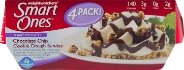 Smart es desserts 4 pack ly 50 cents at market basket. Weight Watchers Smart Ones Chocolate Chip Cookie Dough Sundae 4 Pk Weight Watchers Smart Ones 25800023295 Customers Reviews Listex Online