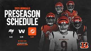 The 50 greatest games in cincinnati bengals history includes a list of the 50 greatest games by opponent, near misses that almost made the list, stats on each game, and an insightful foreword from mr. Cincinnati Bengals 2021 Preseason Schedule Finalized