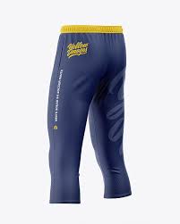 Download Men S Three Quarter Soccer Pants Mockup Back Half Side View In Apparel Mockups On Yellow Images Object Mockups