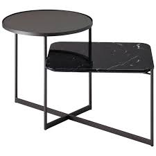 Sp01 Mohana Medium Side Table In Black Marble By Tim Rundle Side Table Table Side Table Design