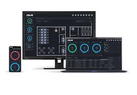 You also have other ways to run the control panel. Asus Control Center Express