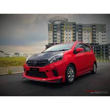 Auto 4 speed and 5 speed manual power bhp : Perodua Axia G Spec 17 Drive 68 Bodykit Shopee Malaysia
