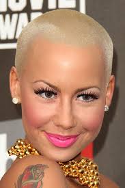 Amber rose smashes body hair taboos and pictures. Shaved Head Amber Rose Is Beautiful With Short Haircut Afroculture Net