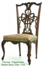Thomas Chippendale Ribbon Back Chair 1754 Chippendale Chairs Chippendale Furniture Georgian Furniture