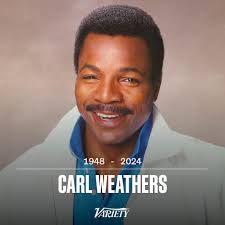 Carl Weathers, who starred as Apollo Creed in the first four “Rocky” films  opposite Sylvester Stallone, died Tuesday, his manager Matt Luber confirmed  to Variety. He was 76. https://bit.ly/3HINwYP