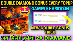 Players freely choose their starting point with their parachute and aim to stay in the safe zone for as long as possible. Games Kharido Free Fire How To Get Double Diamond Top Up In Free Fire Every Time Games Kharido In Youtube