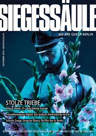 Siegessaule September 2018 Berlin S Queer Magazine By Siegessaule Issuu