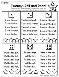 Cvc Fluency Roll And Read By The Moffatt Girls Tpt In 2020 Reading Fluency Activities Phonics Reading Reading Fluency