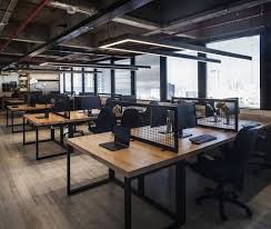Tata ruang kantor terbuka merupakan bentuk tata ruang kantor dengan menggunakan sebuah ruangan besar untuk bekerja yang ditempati beberapa orang pegawai secara bersamaan. Tata Ruang Kantor Terbuka Layout Kerja Nyaman Untuk Industri