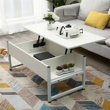 Founded atop a stainless steel frame that's lightweight a lifting top raises the surface of the coffee table, allowing you to easily enjoy convenient drinks. Lift Top Coffee Table With Storage Drawers Uk Barkeaterlake Com