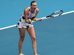 Přes všechny nepříjemnosti si ovšem dokázala udržet určitý nadhled. Petra Kvitova Comes Back From A Set Down To Reach Australian Open Quarter Finals Tennis News