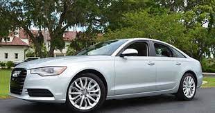 Car Brand Auctioned Audi A6 4dr Sedan Quattro 2 0t Premium Plus W Navigation Florida Owned 2014 Audi A6 Quattro Premium Plus W Navigation Ice Silver Metallic Ch