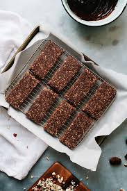 Summer Fridays Raw Nutella Bars Nutella Bar Food Processor Recipes Nutella