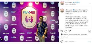 Memantau dan mengevaluasi realisasi jadwal produksi dan keterlambatan yang terjadi. Buka Lowongan Kerja Buat Rans Entertainment Karyawan Raffi Ahmad Bongkar Jumlah Kandidat Yang Sudah Kirim Lamaran Alhamdulillah Dan Bismillah Untuk Semuanya
