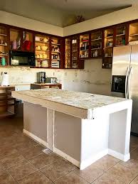 our navy blue and white kitchen remodel