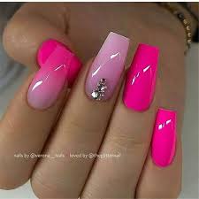 Summer acrylic nail designs pink. 160 Nails Design Summer 2019 Page 40 Of 160 Inspiration Diary Pink Acrylic Nails Best Acrylic Nails Cute Nail Art Designs